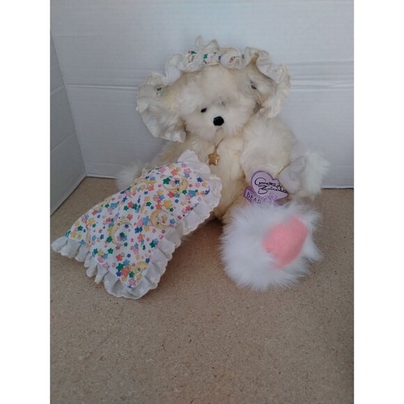 Annette Funicello Collectible Bear With Bonnet & Blanket - Picture 1 of 8